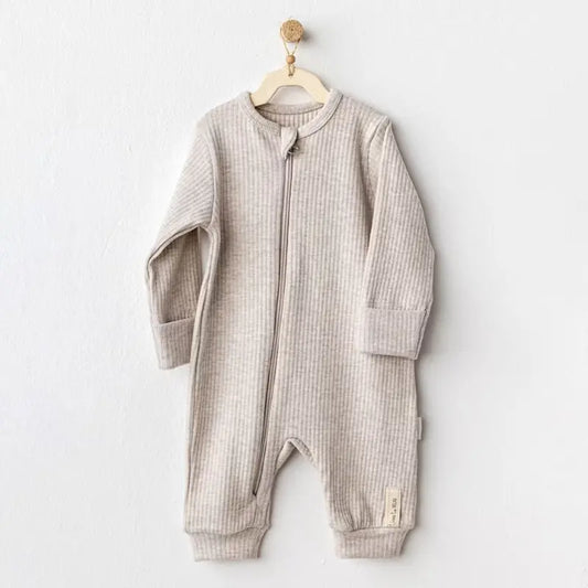 Andywawa Combinaison bébé basique Beige - Image 1