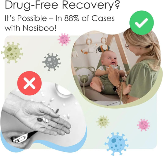 Aspirateur nasal Nosiboo Pro - Nettoyeur nasal pour bébés Gris - Image 3