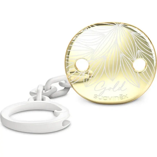 Attache-tétine Suavinex Gold Premium crème - Image 1