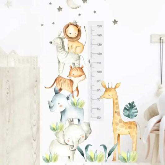 Bébé Safe Règle Murale Mesure Taille Jungle - Image 1