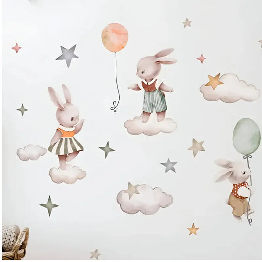 Bébé Safe Sticker Mural Lapin - Image 1