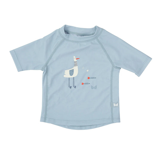Bimbidreams t-shirt de bain anti-uv bébé - gavina azules