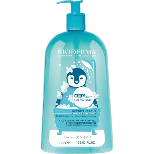 Bioderma Abcderm Nettoyant doux - Bébés, enfants 1 L - Image 1