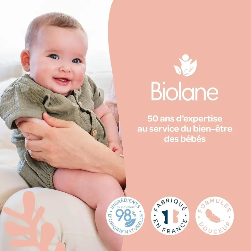 BIOLANE Eau de Toilette Bébé Fraîcheur 200ml Nouvelle Formule Mixte pour Fille et Garçon - Image 7
