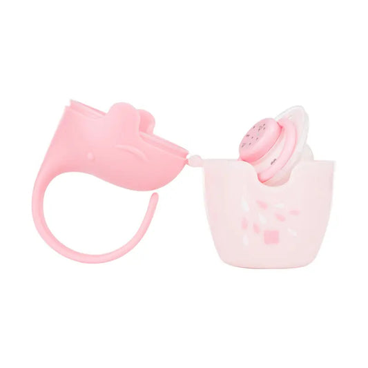 Boite à sucette pour 2 Elephant Rose Kikkaboo - Image 1