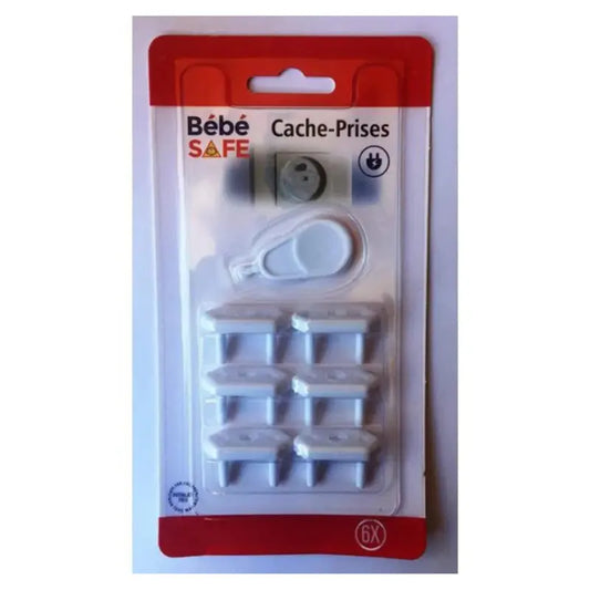 Cache Prise de 6pcs - Bébé Safe - Image 1