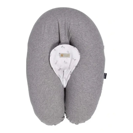 Candide Coussin Multirelax 3en1 - Gris Chiné Lapin - Image 1