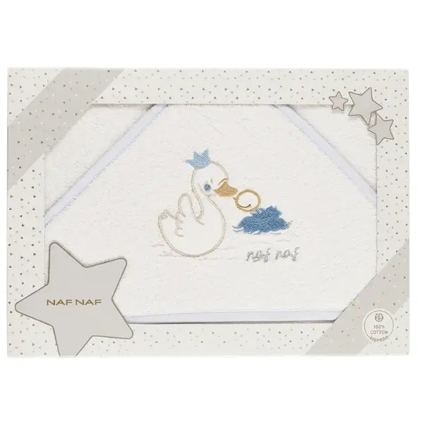 Cape de Bain NAF NAF Cygne Bleu - Image 1