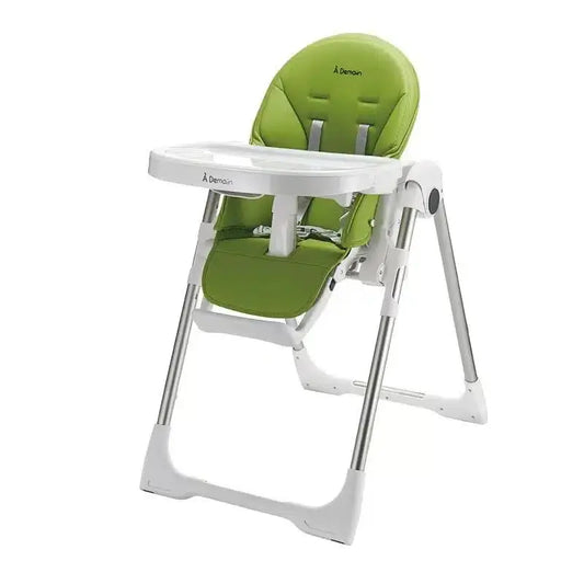 Chaise haute CLEO 3 en 1 Vert – A Demain - Image 1