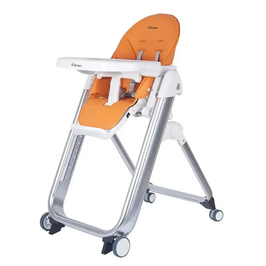 Chaise haute ERASME Orange – A Demain - Image 1