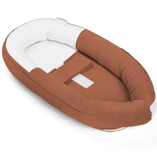Cocoon Réducteur De Lit Tetra Jersey Terracotta Doomoo - Image 1