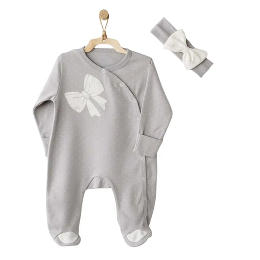 Combinaison bébé Andywawa AC26254 Bliss à nœud papillon