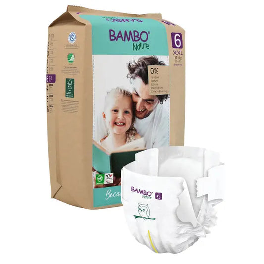 Couches Bambo Nature taille 6 16+ kg (20 couches) - Image 1