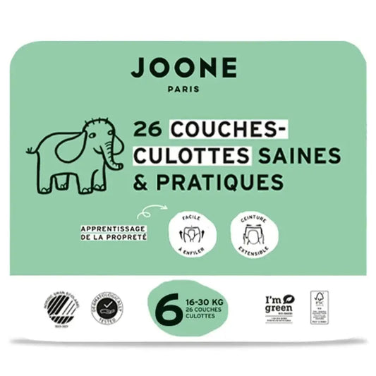 Couches-Culottes Bébé 16 – 30 kg Taille 6 JOONE PARIS - Image 1