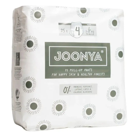 Couches Joonya Pull-Up Pants pour bébé, taille 4 L (7-12 kg) - Image 1