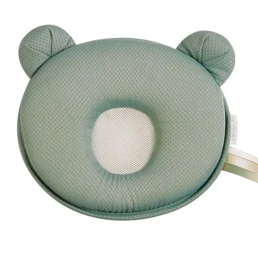 Coussin cale tête bébé P'tit Panda Air+ Kaki - Candide Expert - Image 1