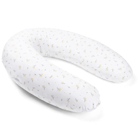 Coussin d'Allaitement et Maternité Buddy Fleur Douce Jaune - Doomoo - Image 1