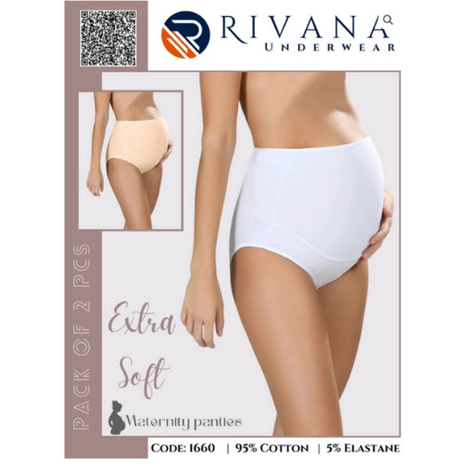 Culotte d'allaitement packes 2 pcs - RIVANA UNDERWEAR 1660 - Image 1
