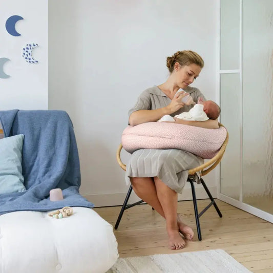 Doomoo Coussin d'Allaitement et Maternité Buddy - Cloudy Pink - Image 3