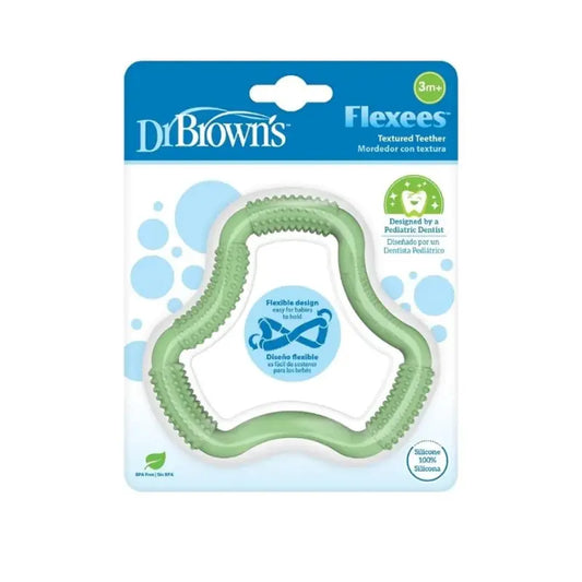 Dr. Brown's Anneau de dentition Flexees 3M+ - Vert - Image 3