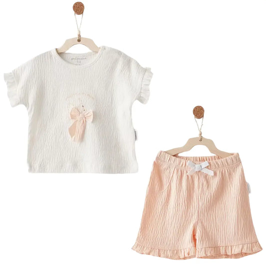 Ensemble 2 pièces pour bébé fille ANW-AC26535