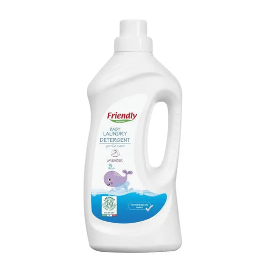 Friendly Liquide Lessive Bébé 100% Naturel 1L - Lavande - Image 1