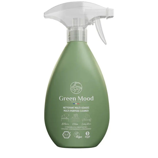 GREEN MOOD Nettoyant multi-usages bio citronnelle et menthe verte 500 ml - Image 1