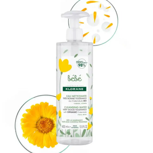 Klorane Eau nettoyante sans rinçage Bébé - Image 1
