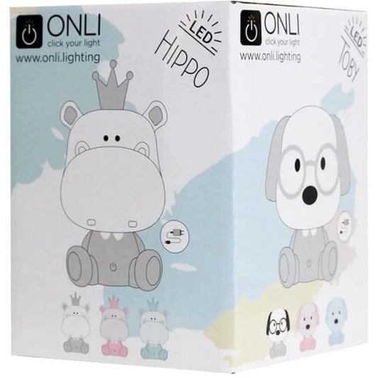 Lampe de table LED intégrée pour enfants Onli TOBY - Gris - Image 3