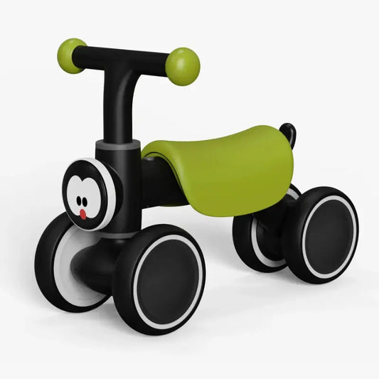 Lebei Vélo d’Équilibre pour Enfants Vert - Image 1