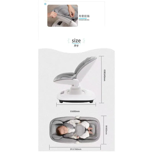Mastela Chaise à Bascule Électrique pour Bébé - Image 3