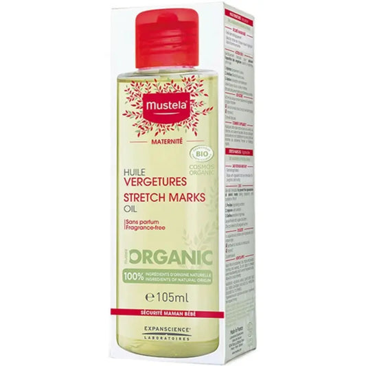 Mustela Huile Vergetures 105 ml - Image 1