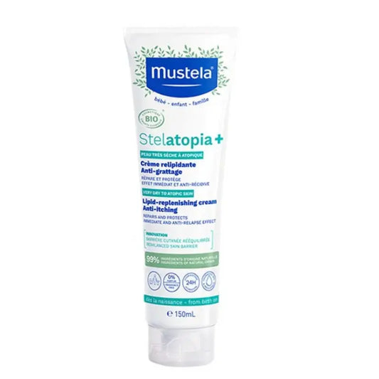 Mustela Stelatopia+ Crème Relipidante Anti-Grattage Bio 150 ml - Image 1