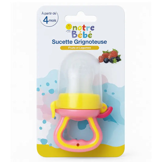 Notre Bebe Sucette Alimentaire Fruits et Legumes +4m