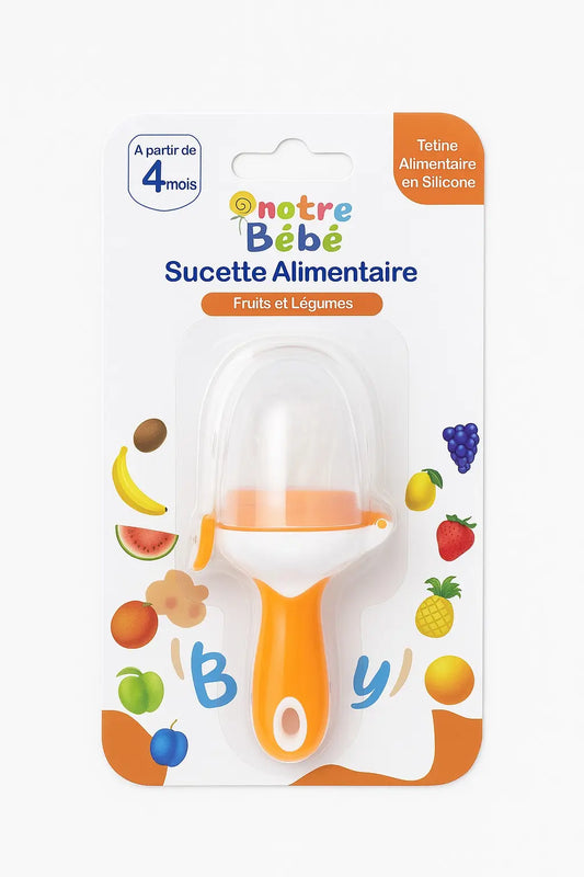 Notre Bebe Sucette Alimentaire Fruits Légumes +4m premier âge