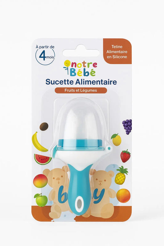 Notre Bebe Sucette Alimentaire Fruits Légumes +4m premier âge - Image 1