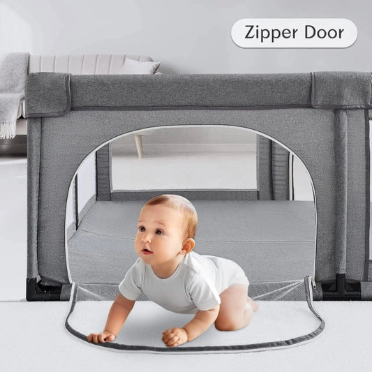 Parc de jeux bébé portable et pliable 150x180x68 cm - Image 3