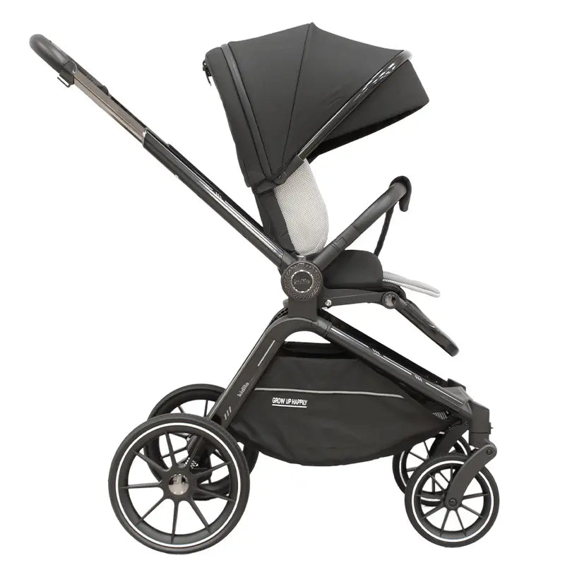 Poussette 3 en 1 Kidilo – Nacelle, Siège Auto et Confort Total dès la Naissance – Biege - Image 7