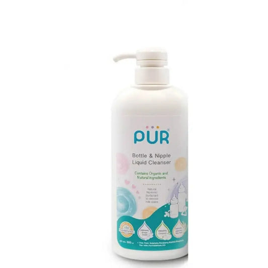 Pür Détergent vaisselle bébé - Liquide de nettoyage des biberons et tétines 500ml - Image 1