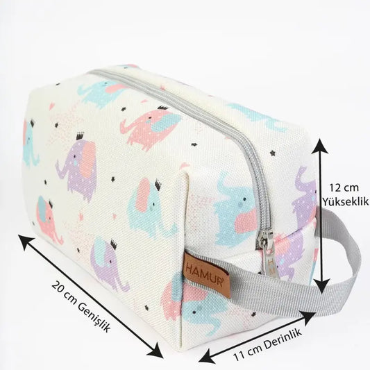 rousse de soin multi-usages pour vêtements de bébé – motif éléphant - Image 3