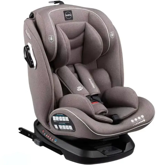 Siège auto Rotatif Évolutif KBH311 dès la Naissance à 12 Ans Beige – Kidilo - Image 1