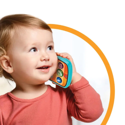 Smartphone Interactif Chatter et Play – Jouet d’Éveil Musical pour Bébé - Image 3