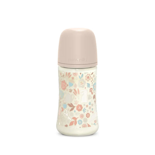 Suavinex Biberon Tetine Sxpro M Wond Rose 270 ml - Image 1