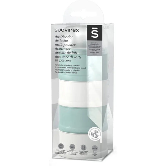 Suavinex Boîte de lait en poudre - Vert - Image 3