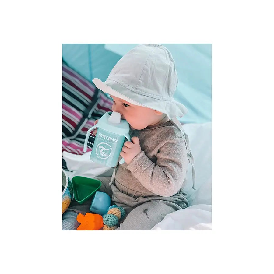Tasse enfant Mini Cup 230 ml 4 m+ BLEU- TWISTSHAKE - Image 3