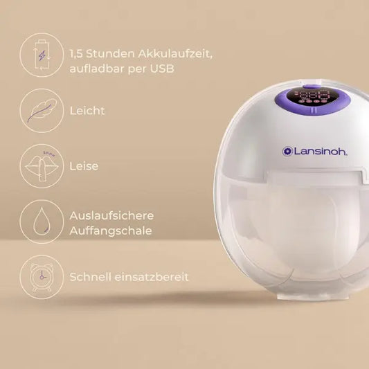 Tire-lait électrique double portable Lansinoh - Image 3