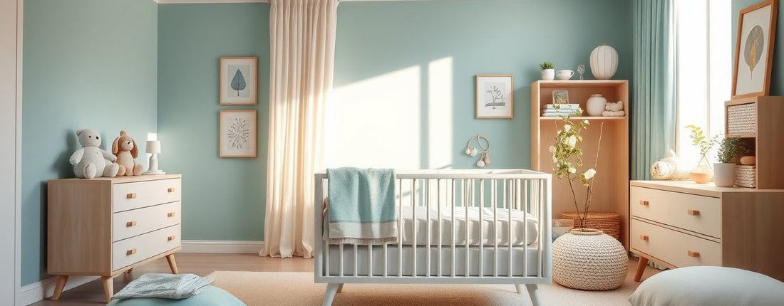 Comment aménager une chambre bébé douce et fonctionnelle ?