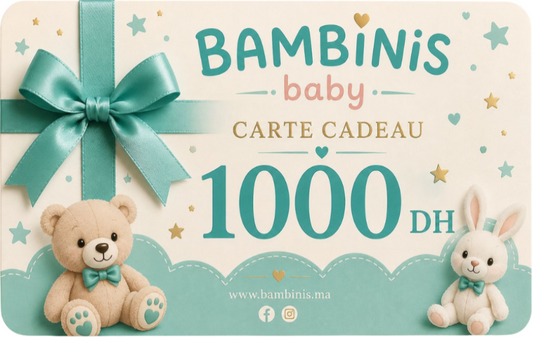 Carte cadeau 1000 MAD