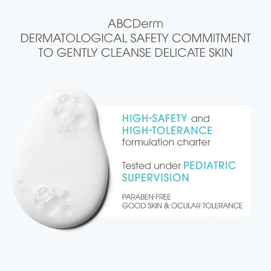 ABCDerm Cold-Cream Crème lavante 1L Sans savon – Peaux normales à sèches - Image 3