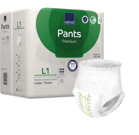 ABENA Abri-Flex Pants Adulte Taille L1 15 unités - Image 1